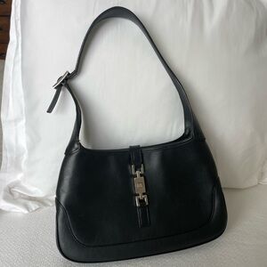 Vintage Black Gucci Jackie Bag